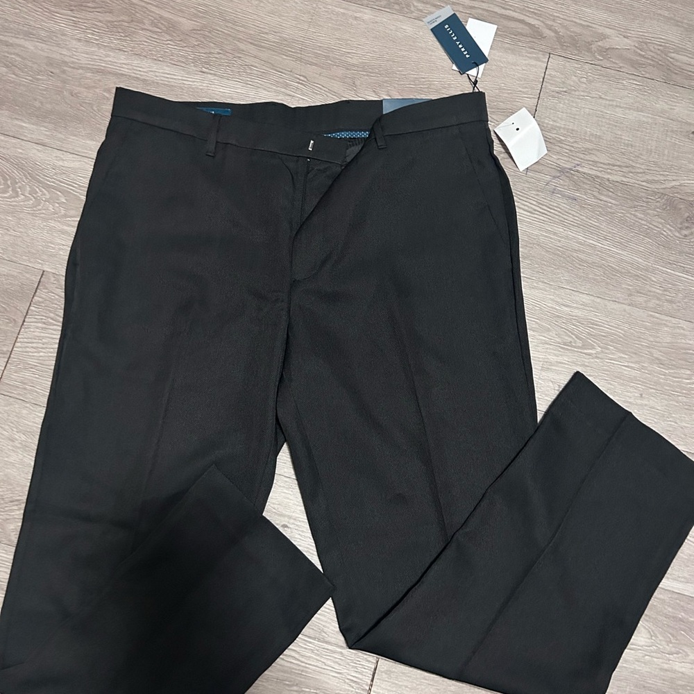 Perry Ellis Black Men's Dress Slacks